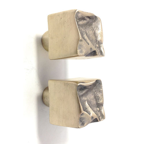 Moderner Möbelknopf - CRUSHED DRAWER  - Philip Watts Design - Messing / Bronze / Aluminium