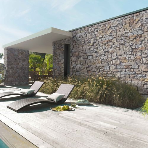 Kunststeinverblender - TAHOE ROCAILLE - ORSOL - Innenbereich / Außen / verklebt