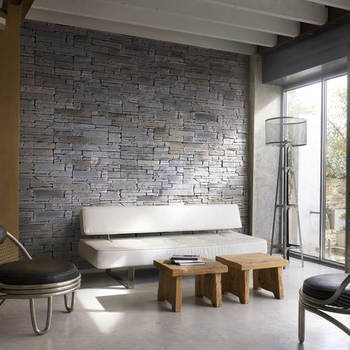 Kunststeinverblender - ROCKY MOUNTAIN ANTHRACITE - ORSOL - Innenbereich / Außen / verklebt