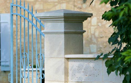 Zaunpfosten aus Kunststein / Kunststein - VALANCAY - ORSOL
