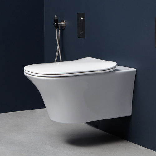 Freistehendes WC - FLAT FLAT - ANTONIO LUPI - wandhängend / Keramik / modern