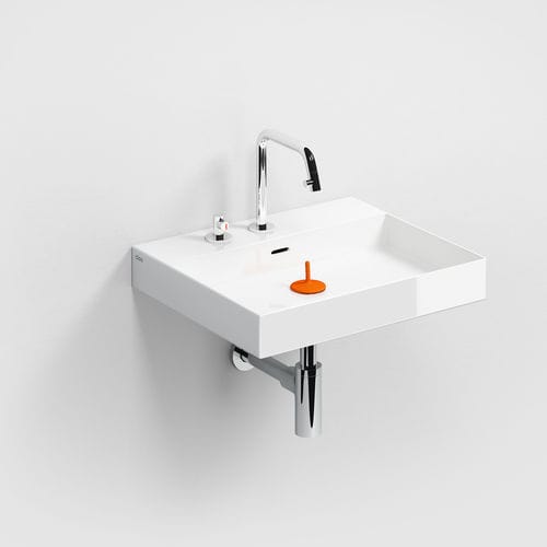 Wand-Waschbecken - CL/02.01430 - Clou BV - Keramik / Mattfinish / Hochglanz