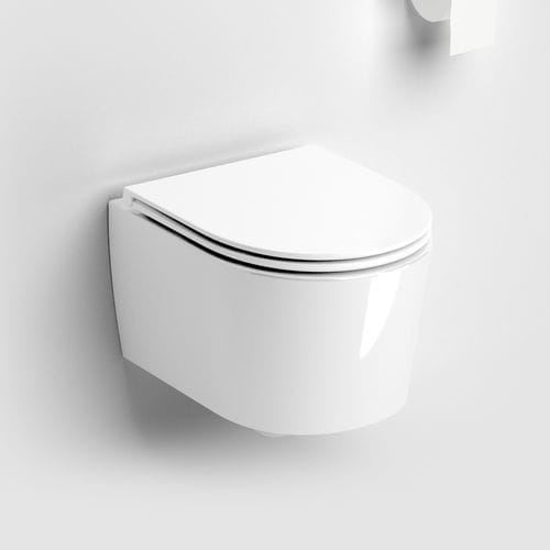 Wandhängendes WC - IB/04.01140 - Clou BV - Keramik / für Privatgebrauch / für Gewerbegebrauch