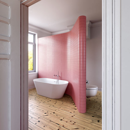 Ovale Badewanne - CL/05.70020 - Clou BV - freistehend / für Wohnungen / zur beruflichen Nutzung