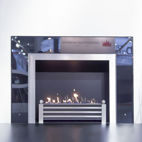 Bioethanol-Kamin - MILANO - Decoflame - Einbau / Einseitig / offene Feuerstelle