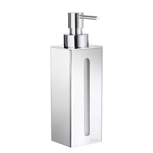 Seifenspender für Hotels - H0864001 - HEXOTOL - wandmontiert / verchromter Messing / manuell