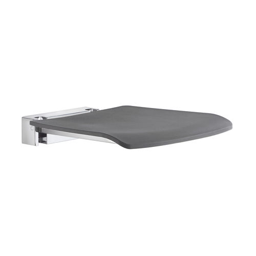 Klappbarer Duschsitz - H0864031 - HEXOTOL - wandmontiert / Edelstahl / für Gewerbegebrauch