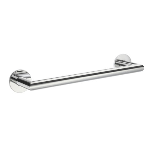 Stützgriff / verchromter Messing - H0862014 - HEXOTOL - gerade / wandmontiert / für Hotels
