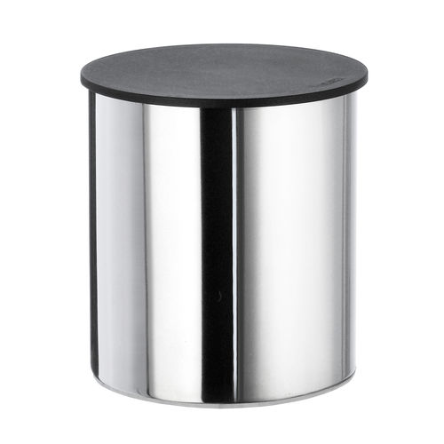 Aufbewahrungsbox / gebürsteter Edelstahl - H0864021 - HEXOTOL - mit Deckel / für Bad
