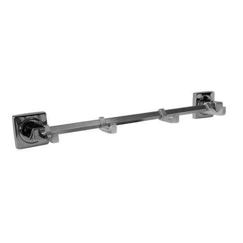 Moderner Garderobenhaken - H0360301 - HEXOTOL - Edelstahl / 4-fach / für Badezimmer