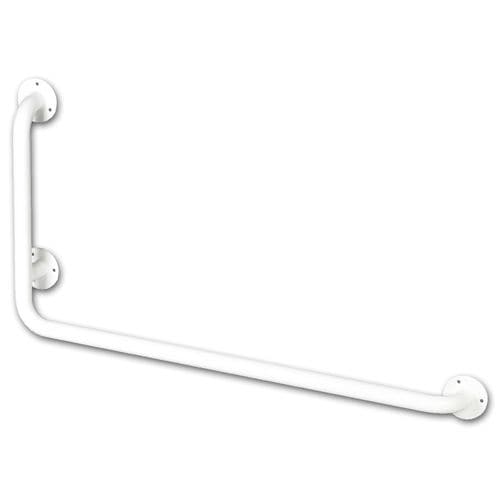 Stahl-Stützgriff - H0434117 - HEXOTOL - L-förmig / für Eckeinbau / wandmontiert