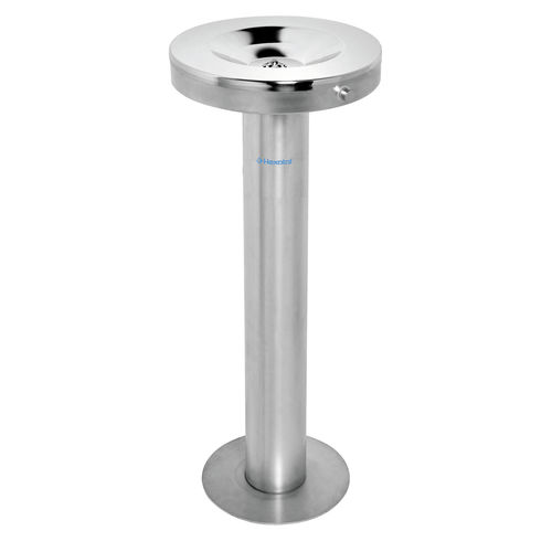 Behindertenfreundlicher Trinkbrunnen - M2JRO - HEXOTOL - für Außenbereich / Edelstahl / für öffentliche Bereiche