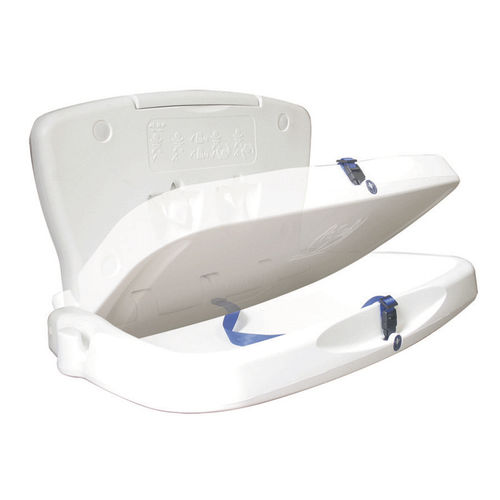 Polyethylen-Wickeltisch - BABY 1 - HEXOTOL - horizontal / mobil / für Gewerbegebrauch