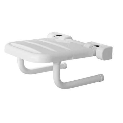 Klappbarer Duschsitz - H0434130 - HEXOTOL - wandmontiert / galvanisiertem Stahl / für Gewerbegebrauch