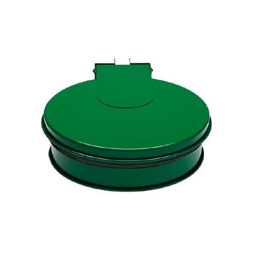 Abfallsack-Halter / Park - H0593032V - HEXOTOL - wandmontiert / galvanisiertem Stahl / mit Deckel