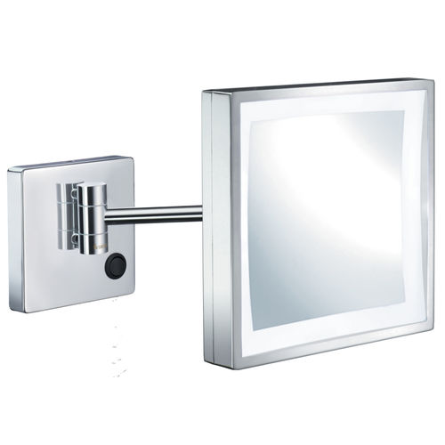 Wandmontierter Spiegel - H0864010 - HEXOTOL - für Hotels / modern / quadratisch
