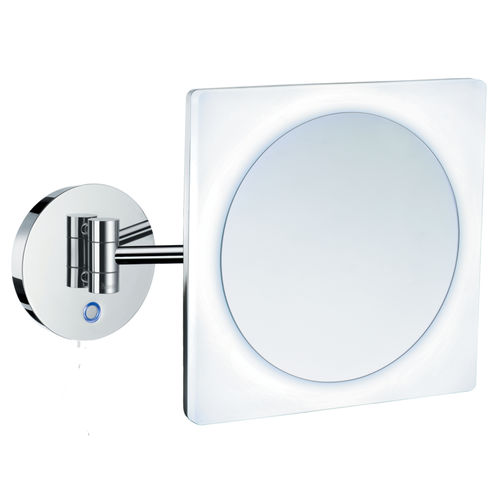 Wandmontierter Spiegel - H0864011 - HEXOTOL - für Hotels / modern / quadratisch