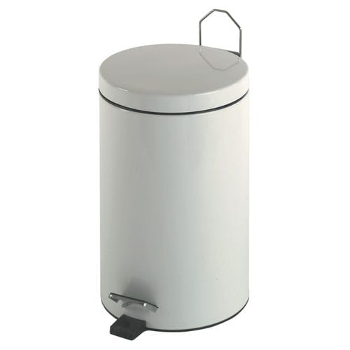 Hygienischer Abfallbehälter - H0385201 - HEXOTOL - Stahl / Kunststoff / mit Pedal
