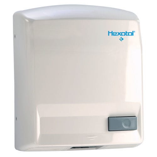 Druck-Handtrockner - A115 PLUS  - HEXOTOL - wandmontiert / ABS / behindertenfreundlich