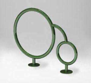 Bodenstehender Fahrradständer - HIGHWHEELER™ - Madrax/Thomas Steele - originelles Design / für öffentliche Bereiche / Stahl