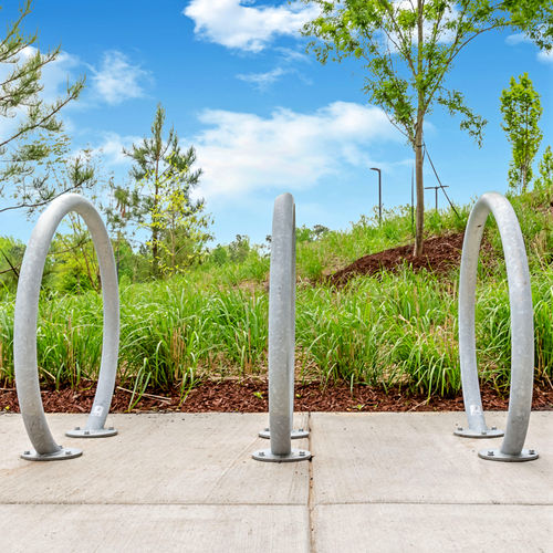 Bodenstehender Fahrradständer - ORION™ - Madrax/Thomas Steele - für öffentliche Bereiche / galvanisiertem Stahl / pulverbeschichteter Stahl