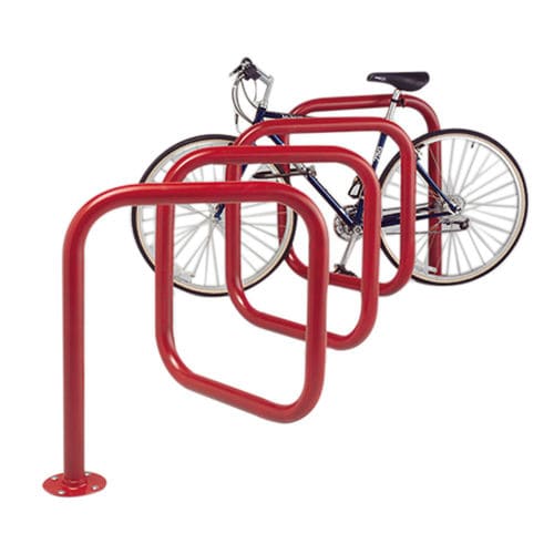 Bodenstehender Fahrradständer - GENESIS™ - Madrax/Thomas Steele - für öffentliche Bereiche / galvanisiertem Stahl / pulverbeschichteter Stahl