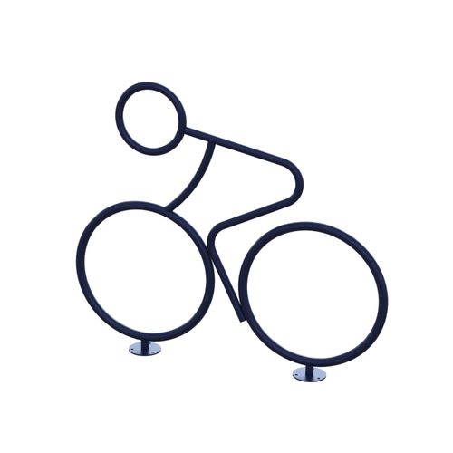 Bodenstehender Fahrradständer - ADVOCATE™ - Madrax/Thomas Steele - originelles Design / für öffentliche Bereiche / galvanisiertem Stahl