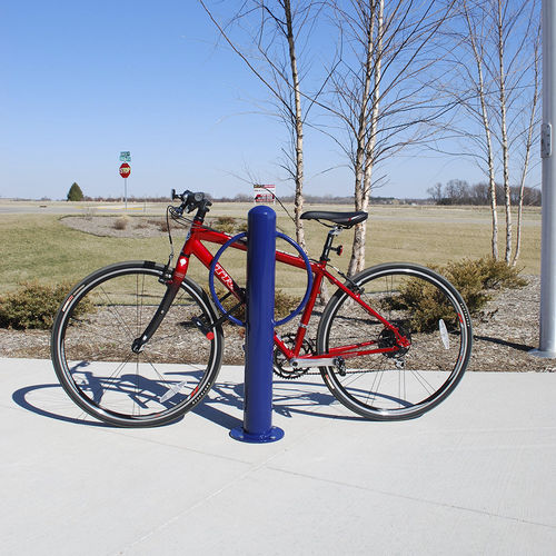 Bodenstehender Fahrradständer - BOL series - Madrax/Thomas Steele - für öffentliche Bereiche / galvanisiertem Stahl / pulverbeschichteter Stahl