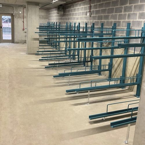 Wandmontierter Fahrradständer - BSH - Madrax/Thomas Steele - horizontal / für öffentliche Bereiche / galvanisiertem Stahl