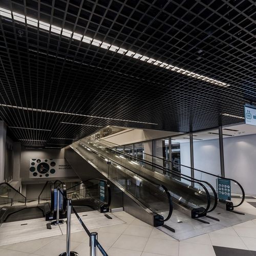 Aluminium-Zwischendecke - AP104 - Apton Partitioning Limited - aus Fliesen / für den Innenraum / modular