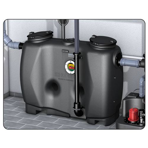Freistehender Fettabscheider - EASYCLEAN STANDARD (D) - KESSEL