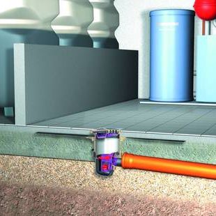 Polymer-Bodenablauf - VOLATILE LIQUID TRAPS - KESSEL - für Duschen / quadratisch