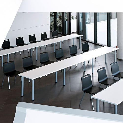 Moderner Stuhl - MIT - Actiu - für Außenbereich / für den Innenraum / Aluminium