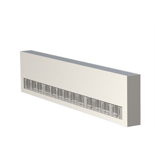 Elektrischer Konvektor - NCA  - MINIB - modern / Edelstahl / weiß