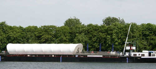 Membran-Architektur / Tenara® - IDEENSCHIFF - SEFAR - für Seiltragwerk