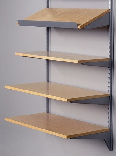 Wandmontiertes Regal - AB HYLLTEKNIK - modern / Metall / für Einzelhandel