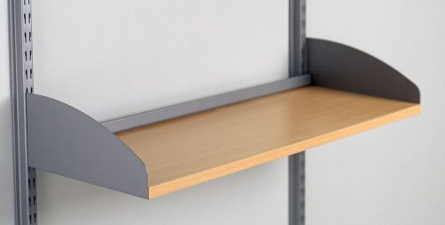 Wandmontiertes Regal - 9200000 - AB HYLLTEKNIK - modern / Buche / für Einzelhandel