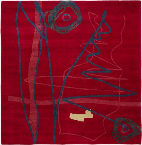 Moderner Teppich - SÉRIE - Galerie Diurne - Motiv / Wolle / Seide