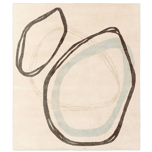 Moderner Teppich - ABSTRACTION BRUTE  - Galerie Diurne - Motiv / Wolle / rechteckig