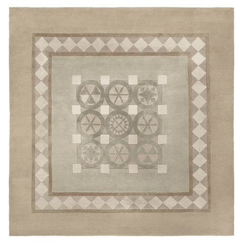 Moderner Teppich - MARBRE D’ITALIE  - Galerie Diurne - Streifenmuster / geometrisches Muster / Wolle