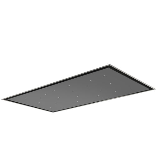 Deckenmontierter Dunstabzug - 4260 Night - Silverline - mit integrierter Beleuchtung / Klasse A / schwarz