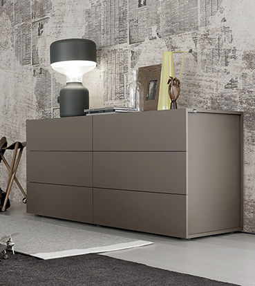 Moderne Kommode - LASER - Le Monde Wood - Holz / lackiertes Holz / nicht angegeben