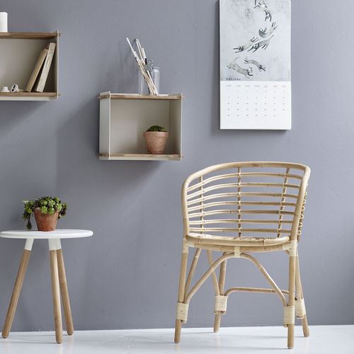 Moderner Stuhl - BLEND : 7430 - Cane-line A/S - für den Innenraum / Rattan / Gestell aus Rattan