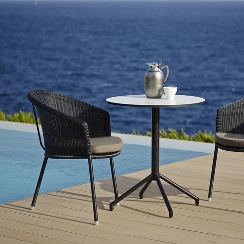 Moderner Gartenstuhl - TRINITY : 5423 - Cane-line A/S - für Außenbereich / Rattan / stapelbar