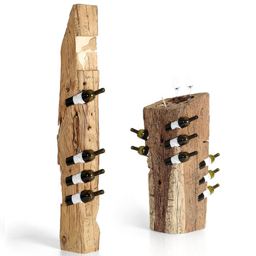 Freistehendes Flaschenregal - IN LEGNO VERITAS - Bdm s.r.l. - für Gewerbegebrauch