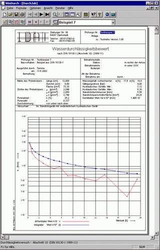 Software / Berechnungs für Fluiddynamik - WINDURCH - IDAT GmbH - für hydraulische und thermische Installation