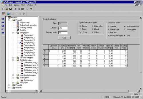 CAD-Software - WINSPRINK - IDAT GmbH - Berechnung / für Brandschutz-Konzept / 3D