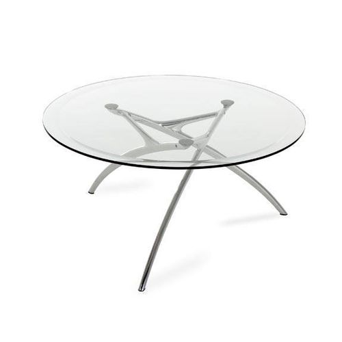 Moderner Couchtisch - ENIGMA - Ekornes - Glas / Stahl / Aluminium