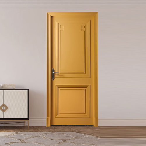 Tür für Innenbereich - ART DÉCO MOUTARDE - ATELIER BERTOLI  Design Production - Eiche / Massivholz / Nussbaum