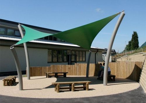 Sonnensegel für Gewerbegebrauch - HYPAR : SIROCCO - Fabric Architecture